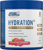 Applied Nutrition Hydration Electrolyte & Vitamin Powder + White Steel Flask 500ml- Natural Energy & Reduces Tiredness & Optimise Hydration (240g - 30 Servings)(Strawberry & Raspberry) Applied Nutrition Hydration Electrolyte & Vitamin Powder + White Steel Flask 500ml- Natural Energy & Reduces Tiredness & Optimise Hydration (240g - 30 Servings)(Strawberry & Raspberry)