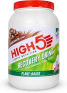 HIGH5 Recovery Drink, Plant Based Pea Protein, Promotes Recovery, (Chocolate, 450g)