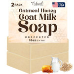 Oatmeal Soap Natural Oatmeal & Honey Goat Milk Soap Bar Face & Body Wash For Eczema, Psoriasis, Dry, Itchy, Sensitive Skin Relief Unscented Wash Great For Kids, Babies Handcrafted, Made In Usa Oatmeal Soap Natural Oatmeal & Honey Goat Milk Soap Bar Face & Body Wash For Eczema, Psoriasis, Dry, Itchy, Sensitive Skin Relief Unscented Wash Great For Kids, Babies Handcrafted, Made In Usa