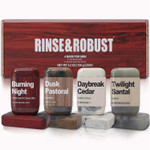 Rinse & Robust Men'S Natural Bar Soap Gift Set - 4-In-1 Exfoliating & Moisturizing Cleansing Bar For Face, Body, Hands & Shaving | All Skin Types | Luxury 4-Pack (5.3 Oz Each),Cedar Citrus Scent Rinse & Robust Men'S Natural Bar Soap Gift Set - 4-In-1 Exfoliating & Moisturizing Cleansing Bar For Face, Body, Hands & Shaving | All Skin Types | Luxury 4-Pack (5.3 Oz Each),Cedar Citrus Scent