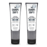 The Grandpa Soap Company Charcoal Cleansing Shower Cream - Clarifies & Restores Congested Pores, With Activated Charcoal & Hemp Seed Oil, Detoxifies, 9.5 Fl Oz, 2 Pack The Grandpa Soap Company Charcoal Cleansing Shower Cream - Clarifies & Restores Congested Pores, With Activated Charcoal & Hemp Seed Oil, Detoxifies, 9.5 Fl Oz, 2 Pack