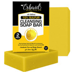 10% Sulfur Soap Cleansing Bar For Face & Body All Natural Facial Cleanser For Acne, Oily Skin Healing Skincare Blend Of Lemongrass, Tea Tree Essential Oil, Vitamin E, Coconut Milk Made In Usa 10% Sulfur Soap Cleansing Bar For Face & Body All Natural Facial Cleanser For Acne, Oily Skin Healing Skincare Blend Of Lemongrass, Tea Tree Essential Oil, Vitamin E, Coconut Milk Made In Usa