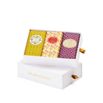 Claus Porto - Classico Gift Box | 3 Piece Wax Sealed Soaps | Rich, Smooth, Creamy Hand + Body Soap | Handcrafted, Aromatic, Classic, Delicate (8741, Chic + Lavandre; 150G Each) Claus Porto - Classico Gift Box | 3 Piece Wax Sealed Soaps | Rich, Smooth, Creamy Hand + Body Soap | Handcrafted, Aromatic, Classic, Delicate (8741, Chic + Lavandre; 150G Each)