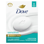 Dove Beauty Bar Soap Sensitive, 8 Bars For Sensitive Skin, Fragrance Free And Hypoallergenic 3.75 Oz Dove Beauty Bar Soap Sensitive, 8 Bars For Sensitive Skin, Fragrance Free And Hypoallergenic 3.75 Oz