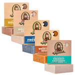 Dr. Squatch Natural Bar Soap For Men - Cold Process Soap With No Harsh Chemicals - Alpine Sage, Bay Rum, Bourbon, Eucalyptus & Goat'S Milk (5 Oz, 5-Pack)