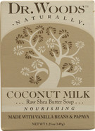 Dr. Woods Naturally Bar Soap Coconut Milk - 5.25 Oz Dr. Woods Naturally Bar Soap Coconut Milk - 5.25 Oz