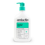Amlactin Calm & Renew Lotion, 14.1 Oz - Therapeutic Body And Face Moisturizer For Sensitive Skin - Exfoliator And Body Lotion For Dry Skin With Lactic Acid Aha And Soothing Ginger Root