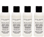 Acca Kappa White Moss Body Lotion Travel Bottles Set Of 4 - Hotel Ammenity Collection Acca Kappa White Moss Body Lotion Travel Bottles Set Of 4 - Hotel Ammenity Collection
