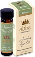 Abba Oil Hyssop 1/4Oz Bottle Anointing Oil In Gift Box - Abba Jerusalem, Clear