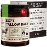 Beef Tallow For Skin - Beef Tallow For Face - Tallow Face Moisturizer - Beef Tallow Moisturizer - Tallow Balm - Grass Fed Beef Tallow For Skin - Tallow Face Cream Lotion (5.0, Herbal-Rose) Beef Tallow For Skin - Beef Tallow For Face - Tallow Face Moisturizer - Beef Tallow Moisturizer - Tallow Balm - Grass Fed Beef Tallow For Skin - Tallow Face Cream Lotion (5.0, Herbal-Rose)