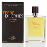 Hermes Terre D'Herm Eau Intense Vetiver Eau De Parfum For Men, 3.4 Ounce