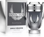 Invictus Platinum By Paco Rabanne For Men 1.7 Oz Eau De Parfum Spray