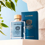 La Rive Amber King For Men Edt 3.3 Oz Nib