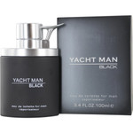 Myrurgia Yacht Man Black Eau De Toilette Spray For Men, 3.4 Ounce