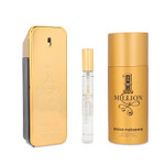 Paco Rabanne One Million 3-Piece Gift Set For Men, (3.4 Oz Eau De Toilette Spray + 5.1 Oz Deodorant Spray + 0.33 Oz Travel Spray) Paco Rabanne One Million 3-Piece Gift Set For Men, (3.4 Oz Eau De Toilette Spray + 5.1 Oz Deodorant Spray + 0.33 Oz Travel Spray)