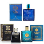 3-Pack Men Colognes – Victory Series Eau De Parfum  Woody • Floral • Fruity | Day-to-Night Luxury | Long-Lasting Fragrance Gift Set