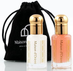 Maison D'Orient Tahara Collection 2X6Ml | Pink Musk & White Musk Body Oil Perfume For Women | Arabian Perfume Oils | Arab Perfumes For Women (Perfumes Arabes De Mujer - Almizcle Blanco Y Rosa)