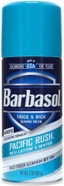 Barbasol Pacific Rush Thick & Rich Shaving Cream For Men, 10 Oz
