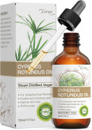 Cyperus Rotundus Oil For Hair Removal: Reduces Unwanted Hair Growth, Slows Regrowth, Soothes Skin & Shrinks Pores Suitable For All Skin Types (1.71 Fl Oz) Cyperus Rotundus Oil For Hair Removal: Reduces Unwanted Hair Growth, Slows Regrowth, Soothes Skin & Shrinks Pores Suitable For All Skin Types (1.71 Fl Oz)