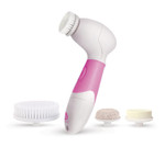 Pursonic Pursonic Advanced Facial And Body Cleansing Brush For Removing Makeup & Exfoliating Dead Skin - Includes 4 Multifunction Brush Heads: Facial, Body, Pumice Stone And Sponge (Pink), 1 Count Pursonic Pursonic Advanced Facial And Body Cleansing Brush For Removing Makeup & Exfoliating Dead Skin - Includes 4 Multifunction Brush Heads: Facial, Body, Pumice Stone And Sponge (Pink), 1 Count