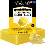 10% Sulfur Soap Cleansing Bar For Face & Body All Natural Sulfur Facial Cleanser For Acne, Oily Skin Skincare Blend Of Lemongrass, Tea Tree Essential Oil, Vitamin E, Coconut Milk Made In Usa 10% Sulfur Soap Cleansing Bar For Face & Body All Natural Sulfur Facial Cleanser For Acne, Oily Skin Skincare Blend Of Lemongrass, Tea Tree Essential Oil, Vitamin E, Coconut Milk Made In Usa