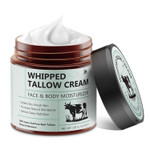 Beef Tallow For Skin, Tallow And Honey Balm, Organic Grass Fed Whipped Beef Tallow With Honey Beeswax, Deeply Moisturizes Face & Body, Repair Skin, 4.2 Oz Beef Tallow For Skin, Tallow And Honey Balm, Organic Grass Fed Whipped Beef Tallow With Honey Beeswax, Deeply Moisturizes Face & Body, Repair Skin, 4.2 Oz