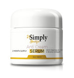 2X Simply Beautiful Anti Aging Cream 2 Month Supply - Promote Youthful Looking Skin With Collagen & Vitamin A, C, & E - Firm & Rejuvenate Skin - Improve Wrinkles & Hydration - Anti Aging Skincare