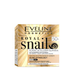 Eveline Cosmetics Royal Snail Mucin Concentrated Lifting Cream 50+ Rigin Peptides Skin Regeneration Eveline Cosmetics Royal Snail Mucin Concentrated Lifting Cream 50+ Rigin Peptides Skin Regeneration