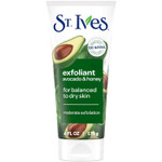 St. Ives Avocado & Honey Face Scrub, Facial Exfoliant For Balanced To Dry Skin, Moderate Exfoliation, 6 Oz? St. Ives Avocado & Honey Face Scrub, Facial Exfoliant For Balanced To Dry Skin, Moderate Exfoliation, 6 Oz?