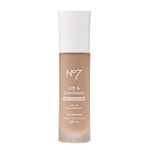 No7 Lift & Luminate Triple Action Serum Foundation - Cool Ivory - Liquid Foundation Makeup with SPF 15 for Dewy, Glowy Base - Radiant Serum Foundation for Mature Skin (30ml)Ivory1 Fl Oz (Pack of 1)