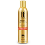 It Haircare Mega Freeze Extreme Hold Hair Spray | 7.75 Oz. | Vitamin B5 & Hydrolyzed Wheat Protein | Humidity Resistant | Optical Brighteners For Enhanced Shine | 24 Hour Hold Fast-Dry It Haircare Mega Freeze Extreme Hold Hair Spray | 7.75 Oz. | Vitamin B5 & Hydrolyzed Wheat Protein | Humidity Resistant | Optical Brighteners For Enhanced Shine | 24 Hour Hold Fast-Dry