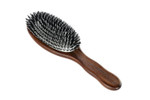 Acca Kappa Classic Oval Hair Brush Travel Size Mixed Boar And Nylon Bristles Kotibé Wood Scalp-Massage Detangler