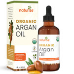 Organic Argan Oil For Hair & Skin  Cold Pressed, Unrefined, Pure Argan Oil Of Morocco For Face Skin Moisture & Hair Growth  Non-Gmo, Gluten Free Oils With Vitamins & Fatty Acids (2 Fl. Oz.)