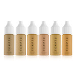 TEMPTU SilkSphere Airbrush Foundation: Long-Lasting Liquid Makeup, Medium to Full Coverage, 4-In-1 Formula Foundation, Primer, Concealer & Correcto, Luminous, Dewy Finish, Available in 18 ShadesFair/Light0.25 FL OZ. (Pack of 6)