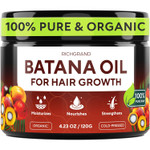 Batana Oil For Hair Growth - 100% Raw & Organic Dr Sebi Batana Oil - Cold-Pressed & Pure Unrefined Batana Hair Mask For Women & Men - Enhances Hair Thickness, Prevents Loss, Repairs Split Ends Batana Oil For Hair Growth - 100% Raw & Organic Dr Sebi Batana Oil - Cold-Pressed & Pure Unrefined Batana Hair Mask For Women & Men - Enhances Hair Thickness, Prevents Loss, Repairs Split Ends
