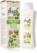 Salerm Biokera Fresh Green Shot Shampoo For Unisex, 10.8 Ounce