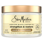 Sheamoisture Jamaican Black Castor Oil Leave In Conditioner Pure Jamaican Black Castor Oil For Damaged Hair To Soften And Detangle Hair 11.5 Oz