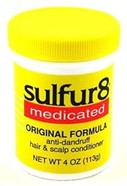 Sulfur-8 Conditioner Original Hair & Scalp Jar 4 Ounce (118Ml) By Sulfur 8 Sulfur-8 Conditioner Original Hair & Scalp Jar 4 Ounce (118Ml) By Sulfur 8