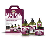 Difeel Ultra Curl 4-Pc Hair Care Gift Set: 12Oz Curl Enhancing Shampoo, 12Oz Conditioner, 12Oz Mask & 2.5Oz Oil