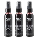 Pro Fx Fake Blood Spray By Moon Terror | 60Ml X3 | Sfx Make Up For Halloween Vampire Zombie Theatre | Special Effects Make Up Pro Fx Fake Blood Spray By Moon Terror | 60Ml X3 | Sfx Make Up For Halloween Vampire Zombie Theatre | Special Effects Make Up