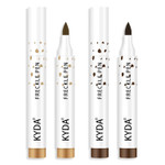 Kyda 2 Pcs Freckle Makeup Pen, Natural Lifelike Freckle Makeup Pen Magic Color, Waterproof Longlasting Soft Dot Sopt, For Natural Effortless Sunkissed Make Up-Light Brown Kyda 2 Pcs Freckle Makeup Pen, Natural Lifelike Freckle Makeup Pen Magic Color, Waterproof Longlasting Soft Dot Sopt, For Natural Effortless Sunkissed Make Up-Light Brown