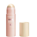L'Oreal Paris True Match Lumi Le Glow Highlighter Stick, Luminous, Satin, Glowy Highlighter For Face And Body, 640 Sparkling Rose, 0.17 Oz