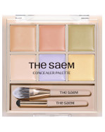 Thesaem Cover Perfection Concealer Palette 02 Cover&Light - Multi Use 6 Colors Correcting Conceal Palette - For Dark Circles, Imperfections, Face Tone Corrector, Ideal For Fair To Light Skin Thesaem Cover Perfection Concealer Palette 02 Cover&Light - Multi Use 6 Colors Correcting Conceal Palette - For Dark Circles, Imperfections, Face Tone Corrector, Ideal For Fair To Light Skin