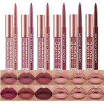 Bestland 12Pcs Matte Liquid Lipstick + Lip Liner Pens Set, Velvety Nude Lip Stain Waterproof Long Wear Makeup Gift Set Bestland 12Pcs Matte Liquid Lipstick + Lip Liner Pens Set, Velvety Nude Lip Stain Waterproof Long Wear Makeup Gift Set