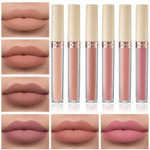 6 Colors Matte Nude Lipstick Set Liquid Lipstick Velvet Lip Gloss Lip Stain Long Lasting Waterproof Nude Pink Lipstick Set For Women Lip Makeup (Set-B) 6 Colors Matte Nude Lipstick Set Liquid Lipstick Velvet Lip Gloss Lip Stain Long Lasting Waterproof Nude Pink Lipstick Set For Women Lip Makeup (Set-B)