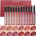 Jolilab 2Pcs Velvet Matte Lipstick Nude Matte Soft Dark Color Stick High Pigmented Long-Lasting Waterproof Lip Stick Lip Balm Beauty Cosmetics Gift For Girls And Women(07#+08#) Jolilab 2Pcs Velvet Matte Lipstick Nude Matte Soft Dark Color Stick High Pigmented Long-Lasting Waterproof Lip Stick Lip Balm Beauty Cosmetics Gift For Girls And Women(07#+08#)