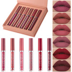 Lipstick Matte Lipstick Liquid Makeup Set, 6Pcs Long-Lasting Wear Non-Stick Cup Not Fade Waterproof Velvet Lip Gloss Kit, Lip Makeup Gift Sets For Girls And Women Nude Colors Lipstick Matte Lipstick Liquid Makeup Set, 6Pcs Long-Lasting Wear Non-Stick Cup Not Fade Waterproof Velvet Lip Gloss Kit, Lip Makeup Gift Sets For Girls And Women Nude Colors