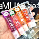 5 Pack Variety Set Of Fruity Lip Gels With Viatmin E - Clear, Grape, Peach, Watermelon, And Mango Hydrating Lip Gloss Combination