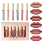Bonnie Choice 6Pcs Nude Matte Liquid Lipstick Set, Waterproof Long Lasting Non-Stick Cup Nude Lipstick 24 Hour Not Fade Matte Lipstick Professional Lip Gloss Makeup Mother'S Day Gifts For Women Bonnie Choice 6Pcs Nude Matte Liquid Lipstick Set, Waterproof Long Lasting Non-Stick Cup Nude Lipstick 24 Hour Not Fade Matte Lipstick Professional Lip Gloss Makeup Mother'S Day Gifts For Women