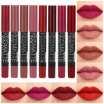 Evpct Nude Fury Lip Liner Crayon Pencils Set For Women, Brown Matte Lip Stick Crayon Long Lasting, Lips Pencil Liner And Lipstick Set, Lipliner Pencil, 24 Hour Long Wearing Lipstick Built-In Sharpener